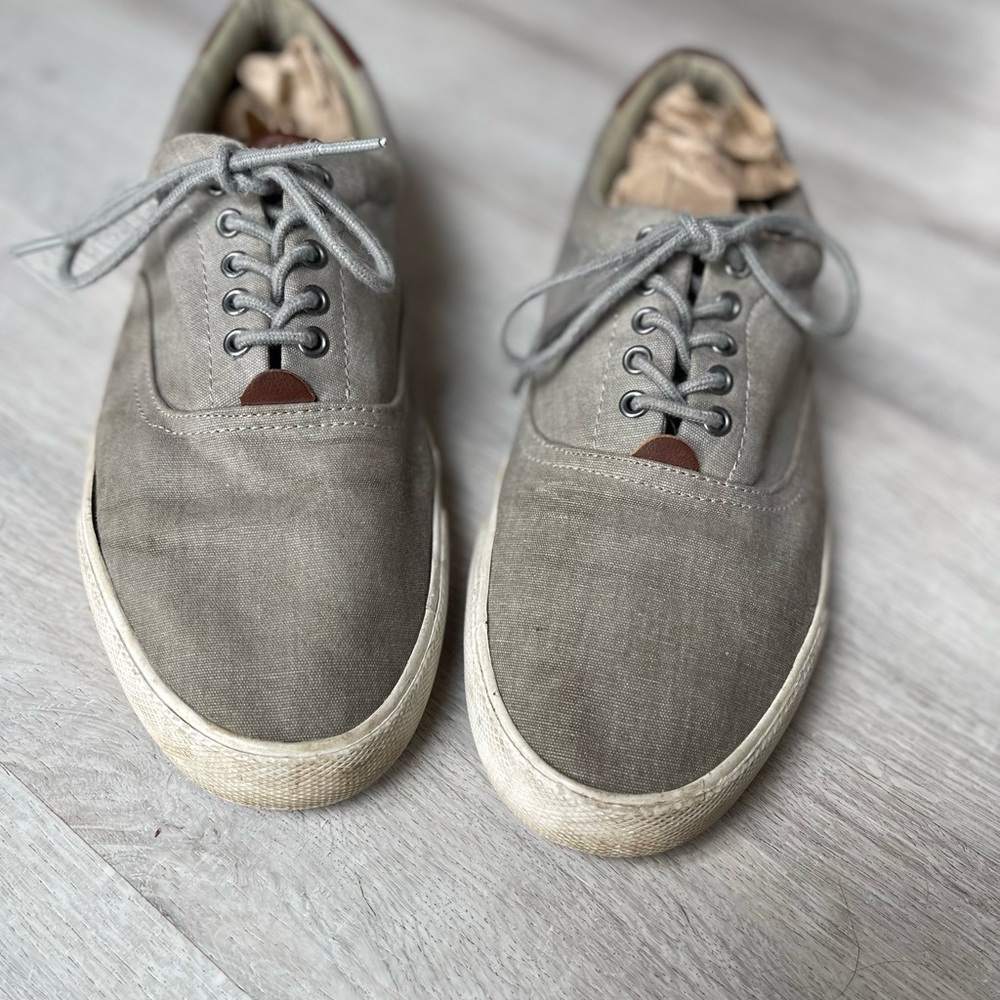 Merona Men's Taupe Lace-Up Sneakers